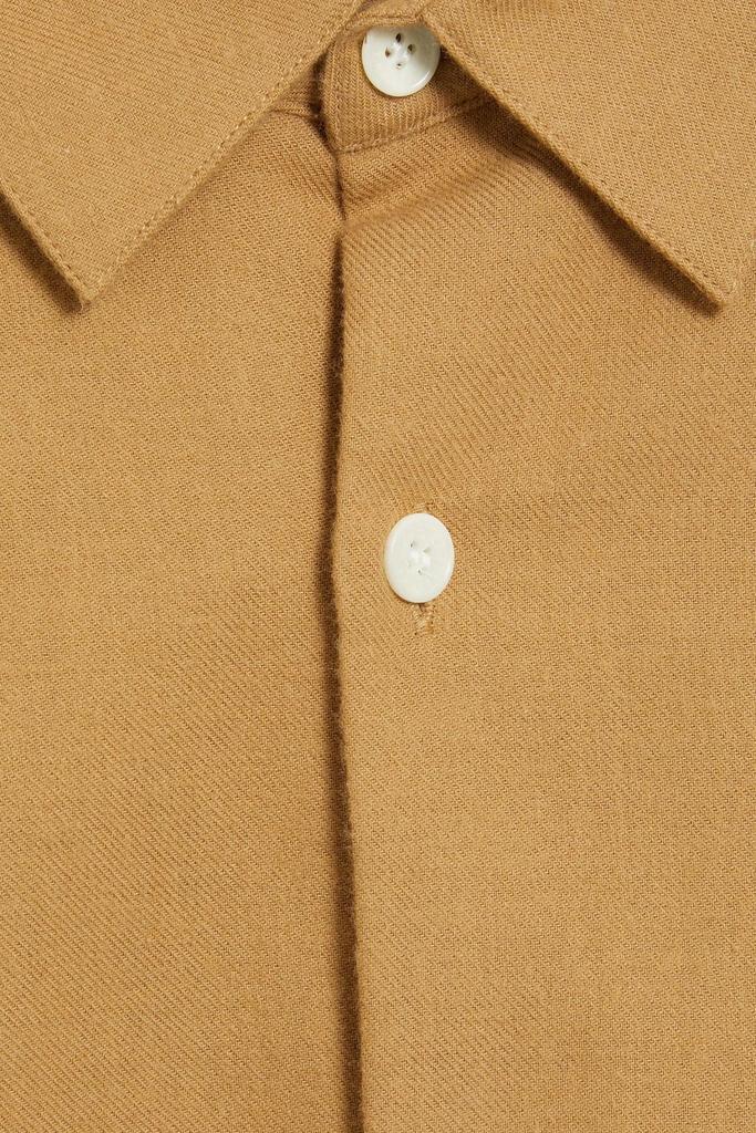 商品Sandro|Brushed cotton-twill shirt,价格¥560,第6张图片详细描述