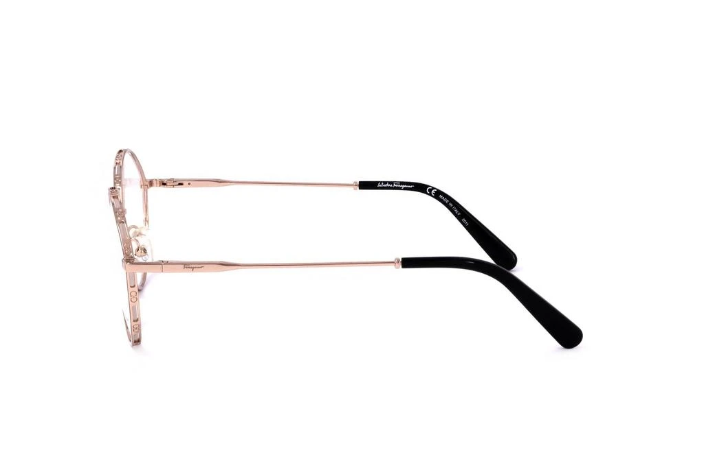 商品Salvatore Ferragamo|Salvatore Ferragamo Eyewear Oval Frame Glasses,价格¥1078,第3张图片详细描述