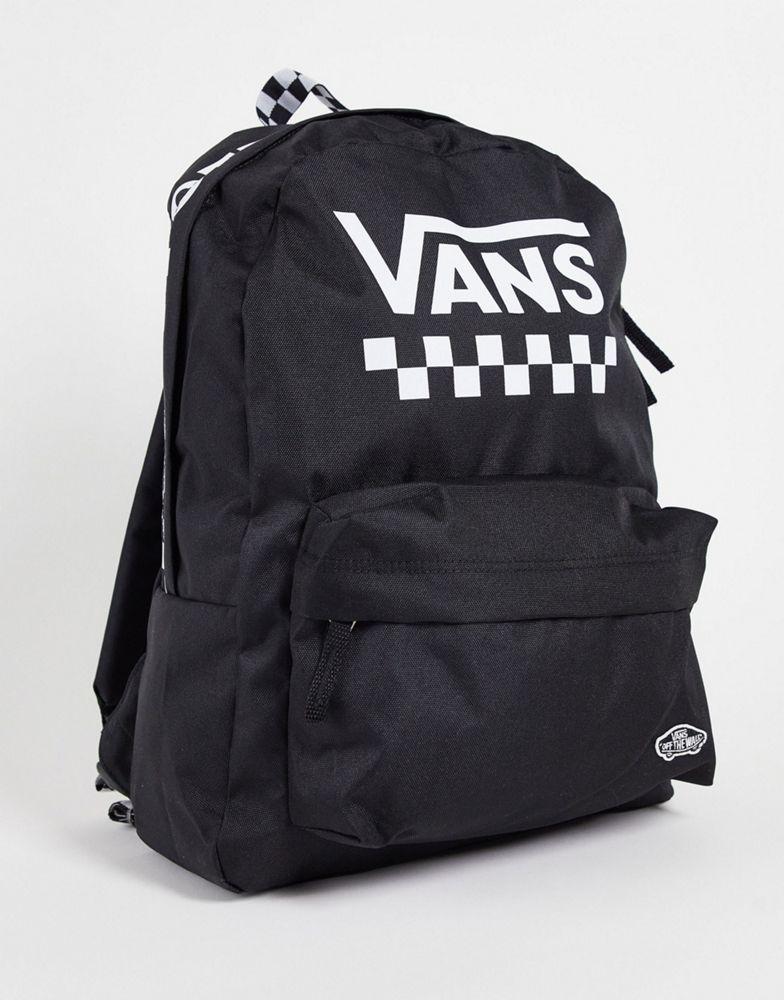 Vans Street Sport realm backpack in black商品第3张图片规格展示