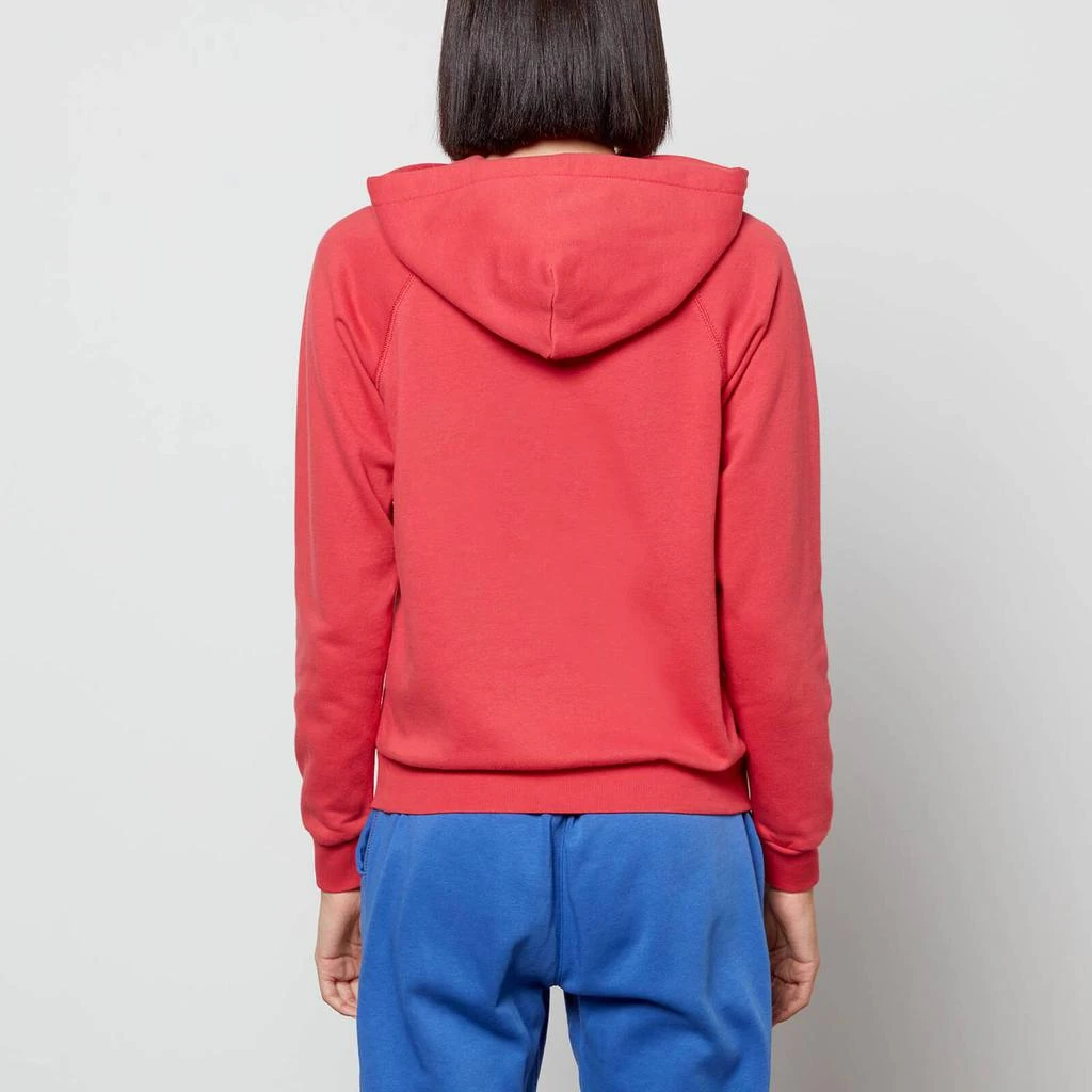 商品Ralph Lauren|Polo Ralph Lauren Women's Shrunken Hooded Top - Starboard Red,价格¥423,第2张图片详细描述