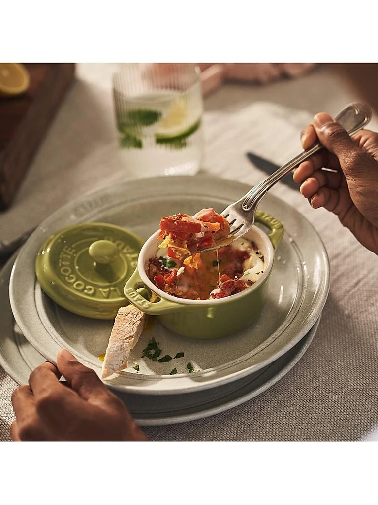 商品Staub|Ceramic 6 Piece Mini Round Cocotte Set,价格¥1033,第5张图片详细描述