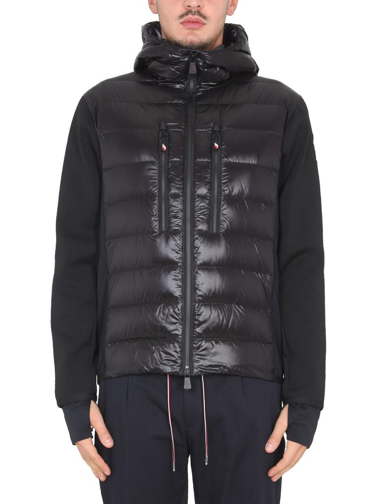 Moncler Grenoble Padded Jacket With Fleece Sleeves商品第1张图片规格展示