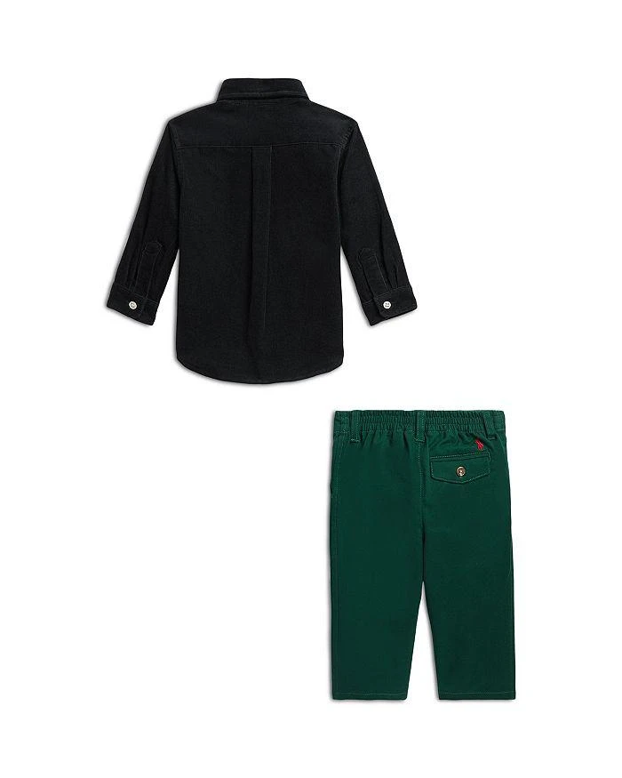 商品Ralph Lauren|Boys' Corduroy Shirt & Twill Pants Set - Baby,价格¥180,第2张图片详细描述