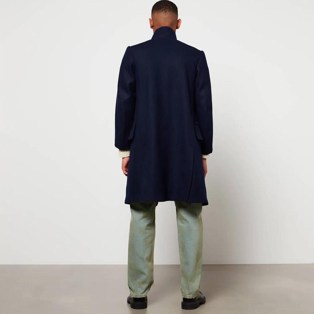 商品MAISON MARGIELA|Maison Margiela Men's Wool Coat - Navy,价格¥6180,第4张图片详细描述