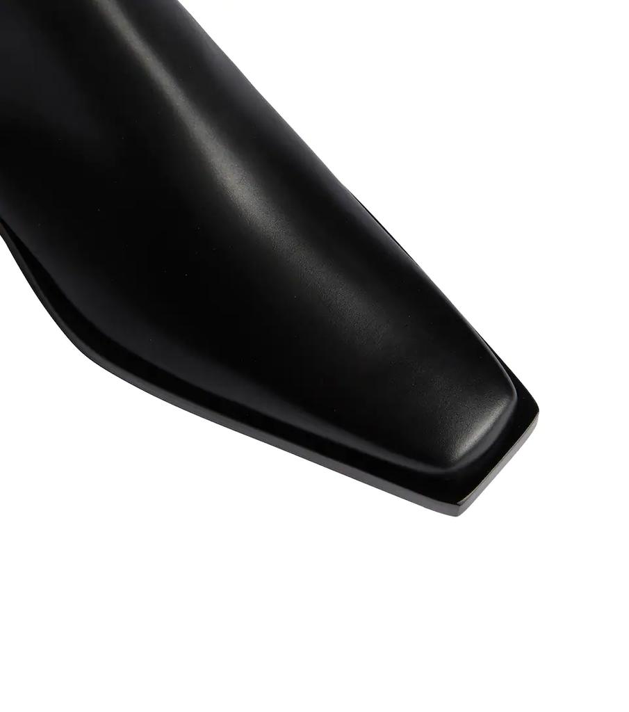 Belle Vivier 55 leather Chesea boots商品第6张图片规格展示