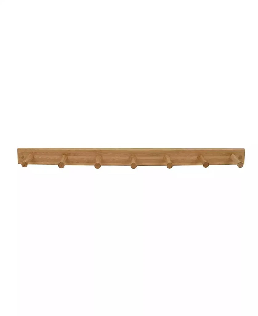 Diversified Wall-Mounted 7 Peg Wood Hook Rack 商品