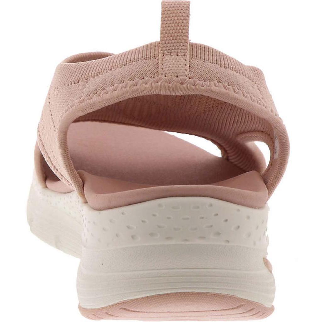 商品SKECHERS|Skechers Womens Arch Fit-City Catch Knit Slingback Wedge Sandals,价格¥401,第5张图片详细描述