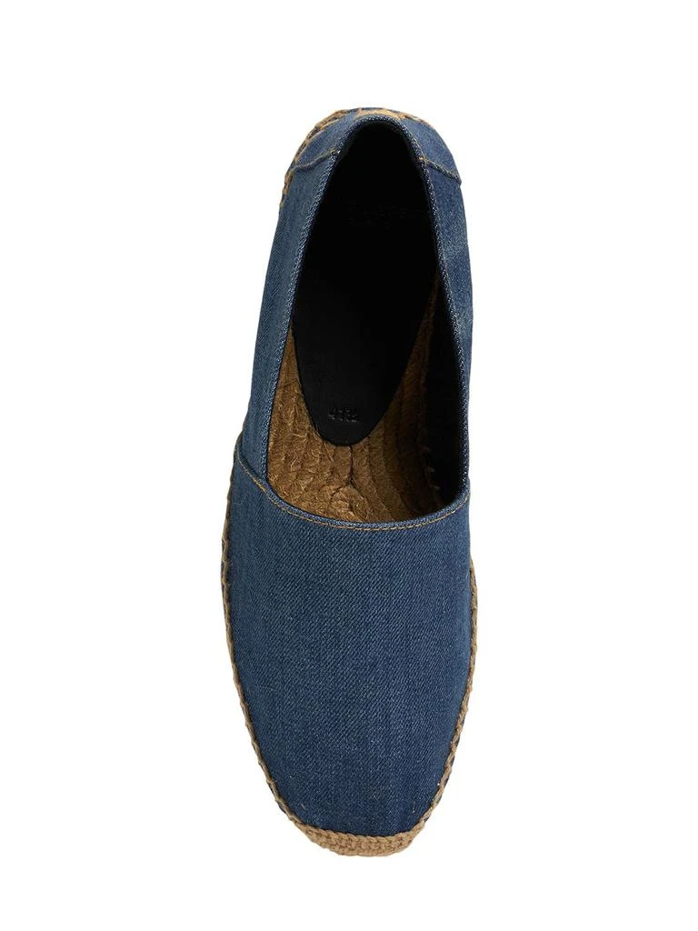 商品Yves Saint Laurent|Ysl Embroidered Denim Espadrilles,价格¥4977,第4张图片详细描述