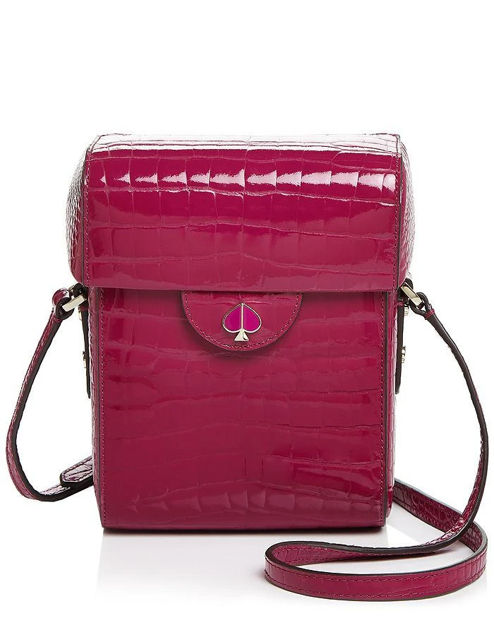 商品Kate Spade|Cleo Medium Croc-Embossed Camera Crossbody,价格¥1150,第1张图片