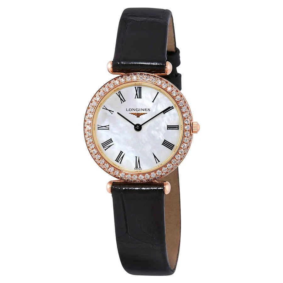 商品Longines|Agassiz Mother of Pearl Diamond Dial Ladies Watch L43079810,价格¥26338,第1张图片