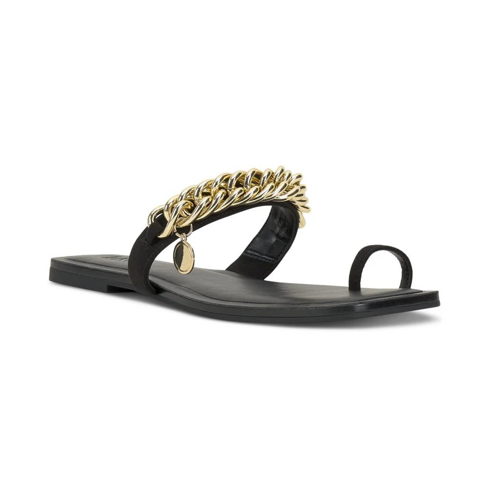 商品INC International|Women's Peetie Chain Toe Ring Slide Sandals, Created for Macy's,价格¥176,第1张图片