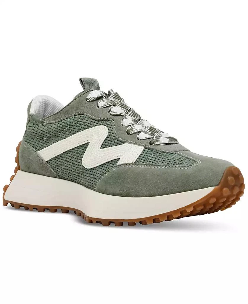 商品Steve Madden|Women's Campo Retro Lace-Up Jogger Sneakers,价格¥334,第1张图片
