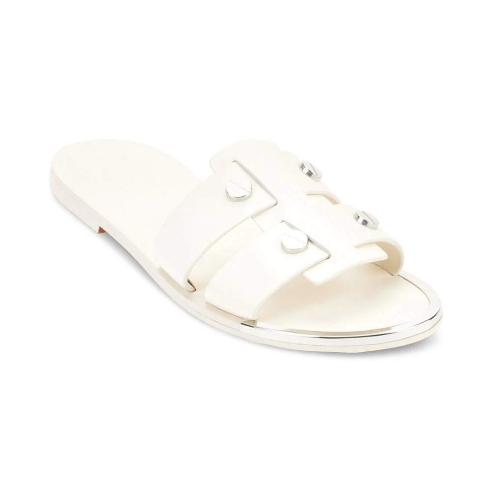 商品DKNY|Women's Glynn Slip-on Embellished Slide Sandals,价格¥165,第1张图片