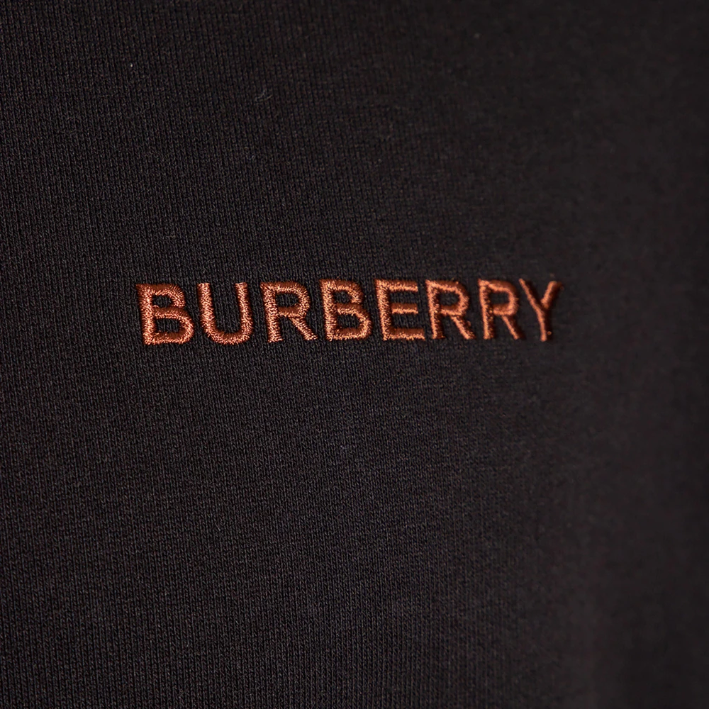 BURBERRY 男士黑色棉质连帽卫衣 8057543 商品