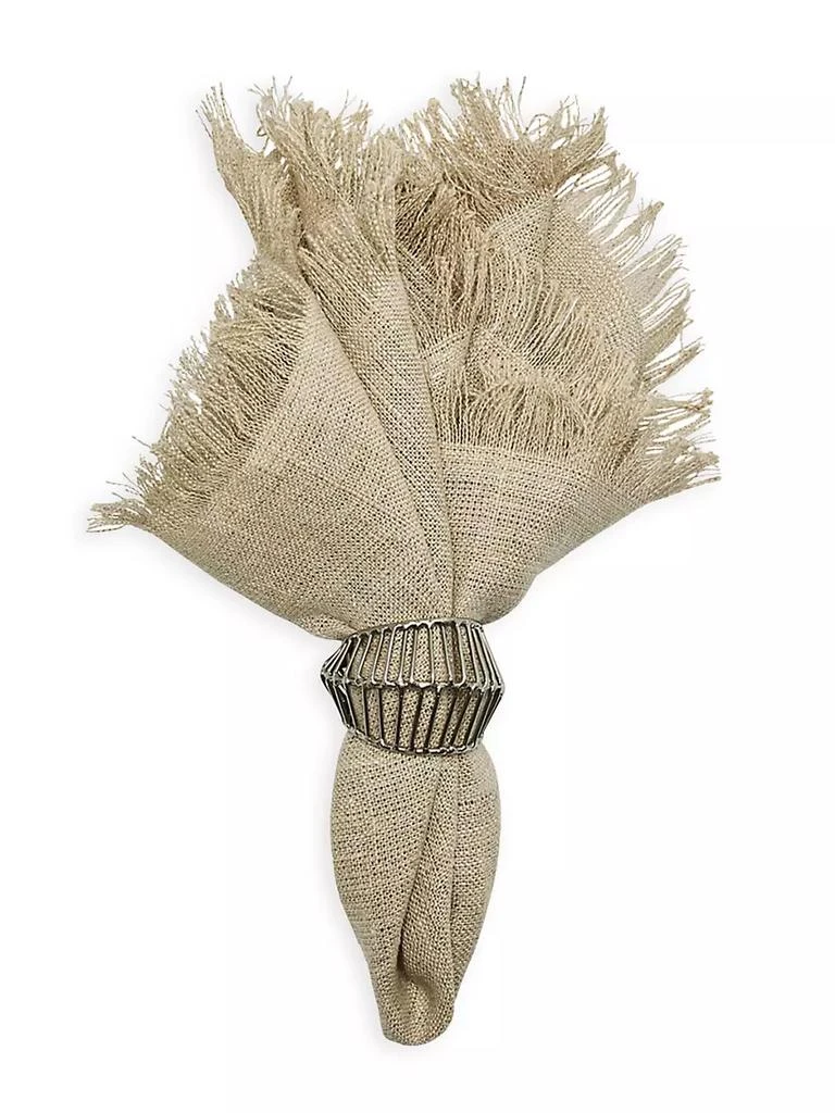商品Kim Seybert|Fringe Napkins, Set Of 4,价格¥1104,第3张图片详细描述