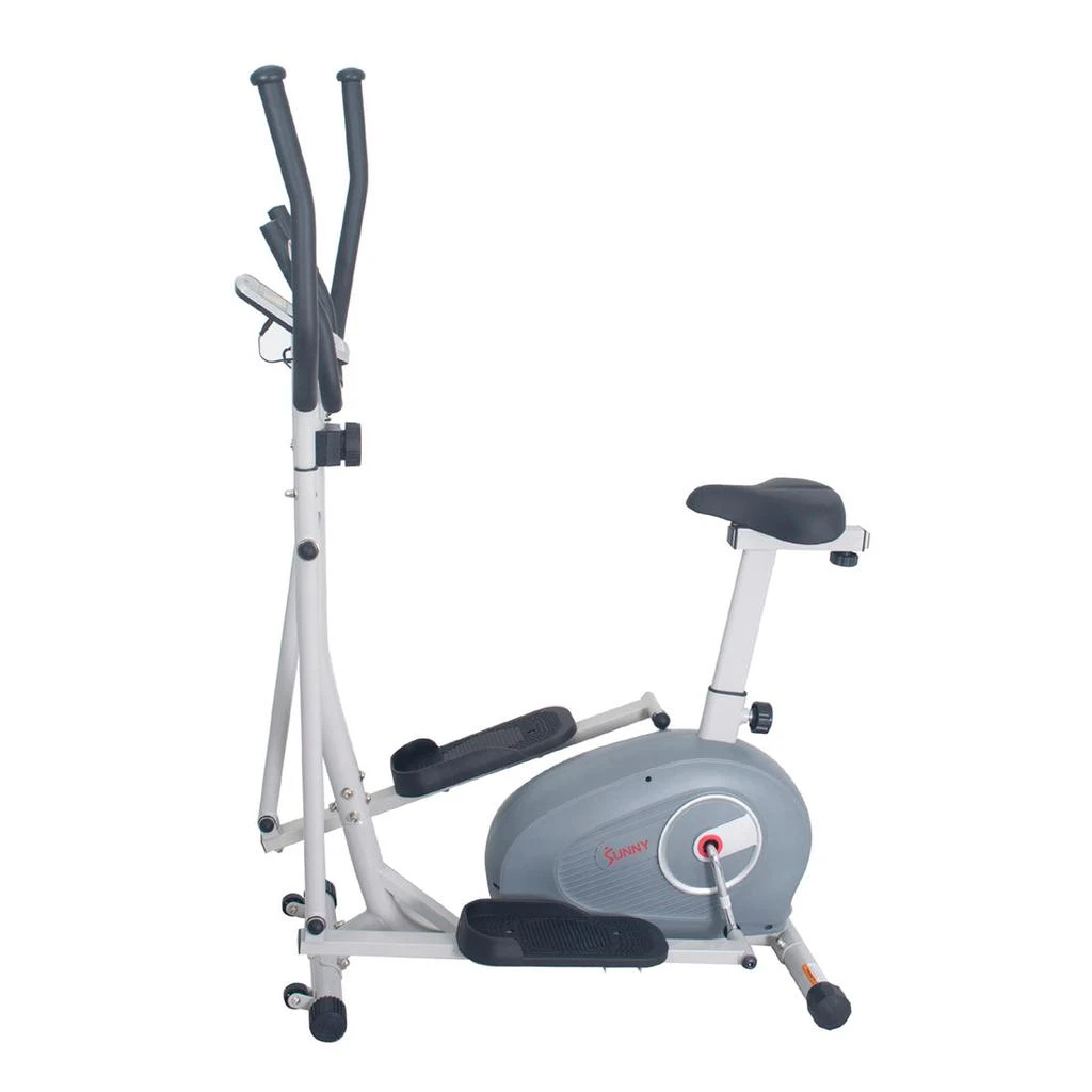 商品Sunny Health & Fitness|2 in 1 Magnetic Elliptical Upright Bike,价格¥2573,第2张图片详细描述