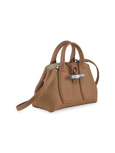 XS Roseau Leather Top Handle Bag商品第4张图片规格展示