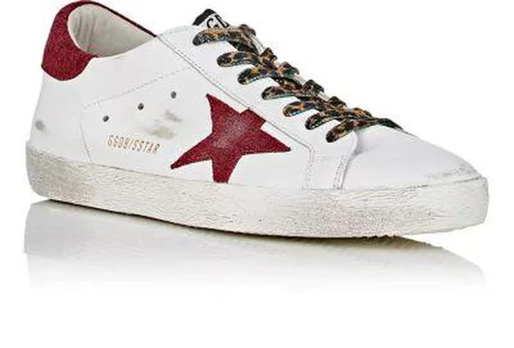 商品Golden Goose|Men's Superstar Leather Sneakers,价格¥3681,第2张图片详细描述