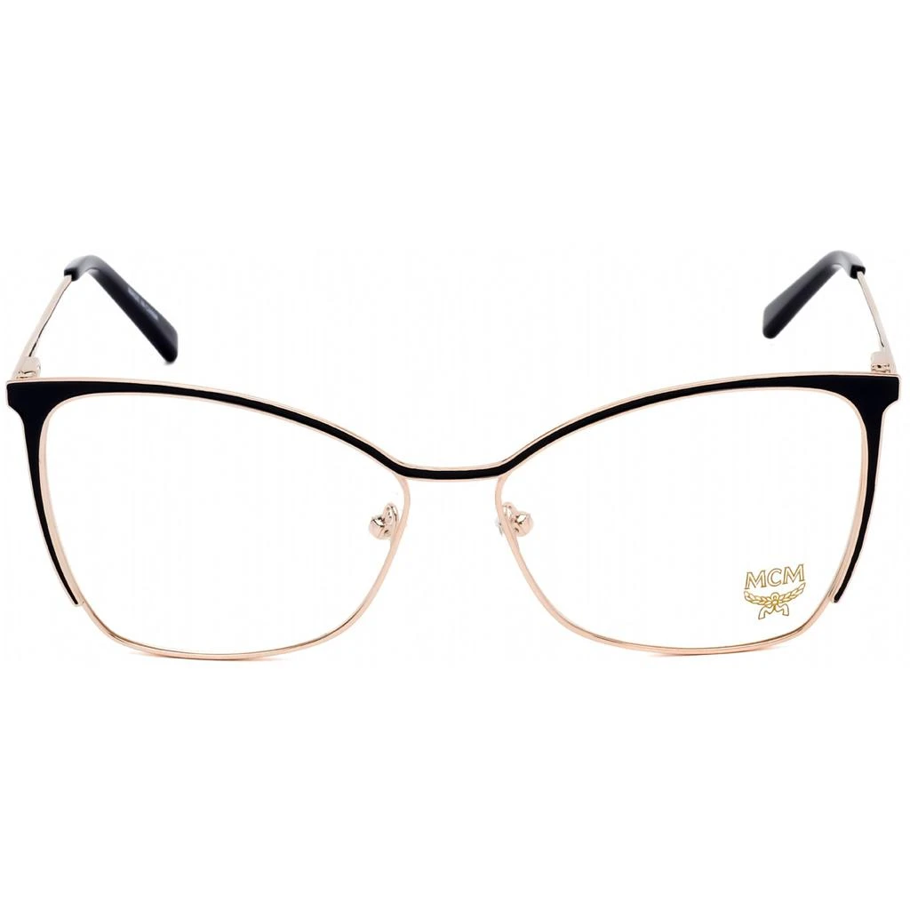 商品MCM|MCM Women's Eyeglasses - Clear Lens Blue/Gold Metal Full Rim Frame | MCM2139 424,价格¥394,第2张图片详细描述
