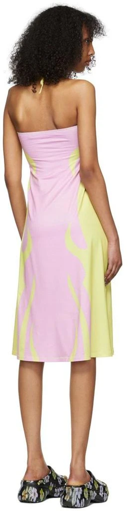 商品CHOPOVA LOWENA|SSENSE Exclusive Pink Sandy Midi Dress,价格¥1671,第3张图片详细描述