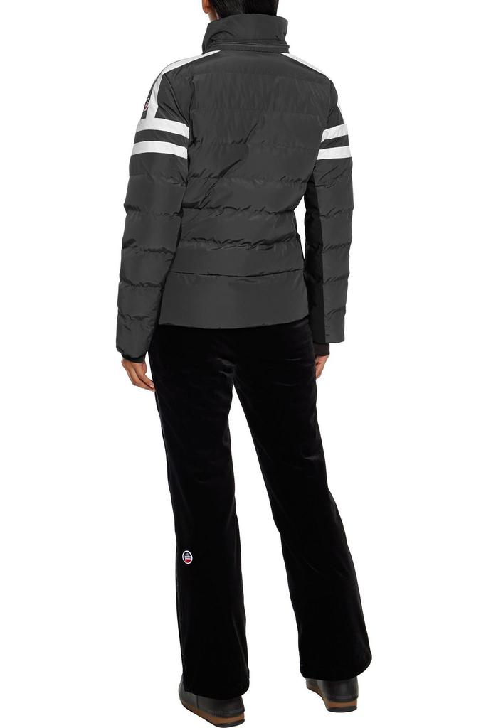 Etain quilted striped Perfortex hooded ski jacket商品第2张图片规格展示