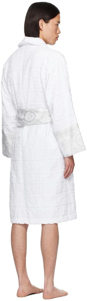 商品Versace|White 'I Heart Baroque' Robe,价格¥2597,第3张图片详细描述