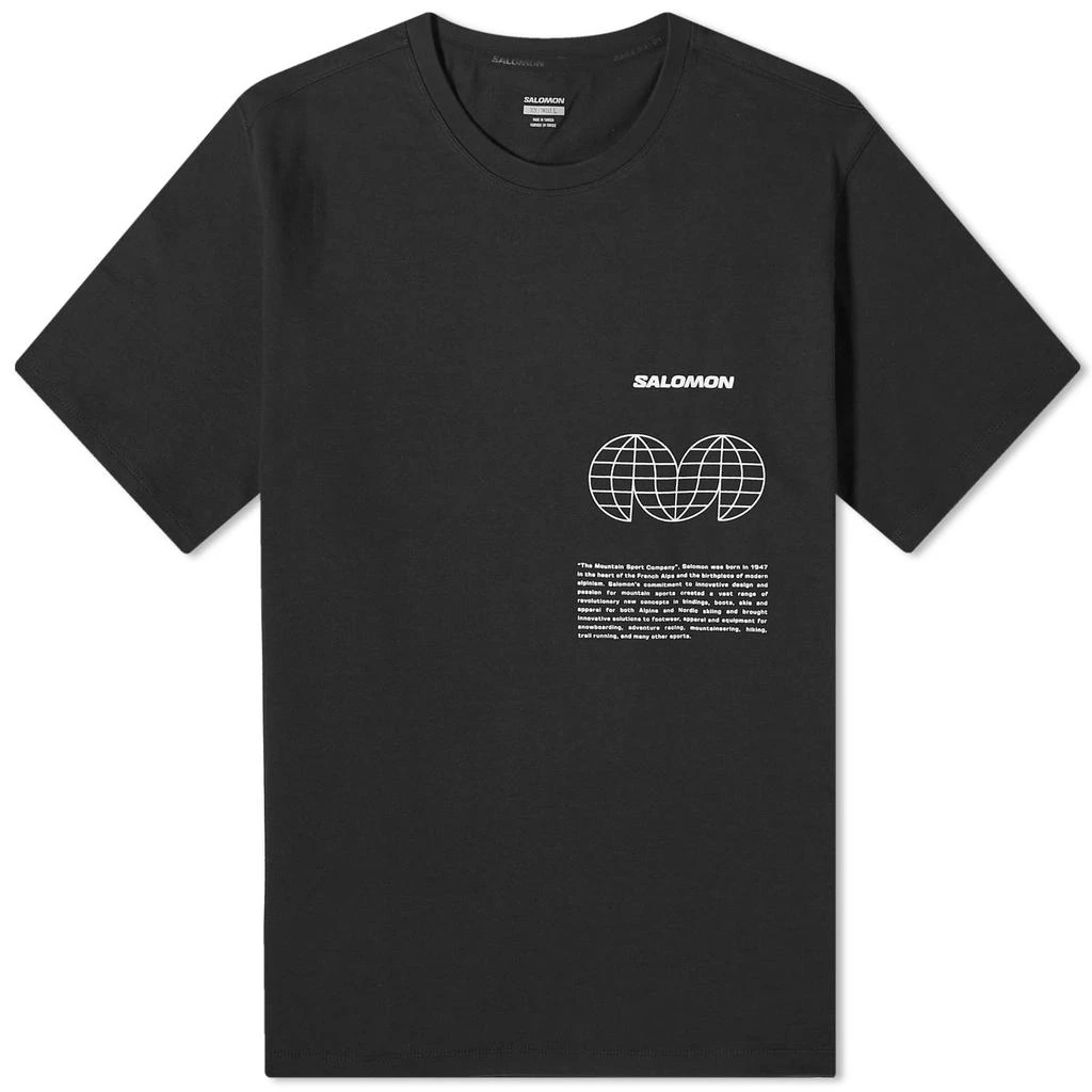 商品Salomon|Salomon Globe Graphic SS Tee,价格¥310,第1张图片