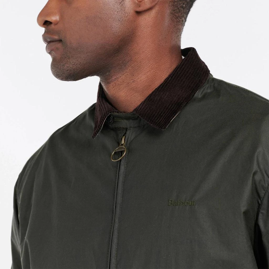 商品Barbour|Barbour Men's Vital Wax Jacket - Olive,价格¥1597,第4张图片详细描述