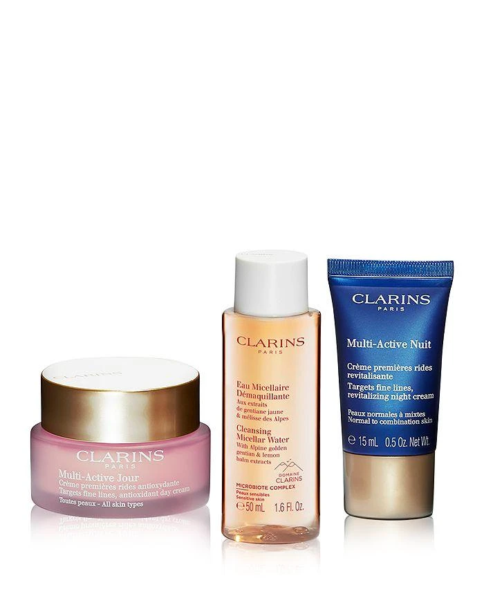 商品Clarins|Multi-Active Collection Starter Kit ($79 value),价格¥431,第2张图片详细描述