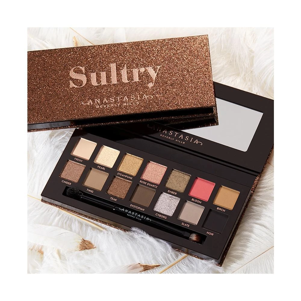 商品Anastasia Beverly Hills|Sultry 裸橘棕色眼影盘,价格¥335,第3张图片详细描述