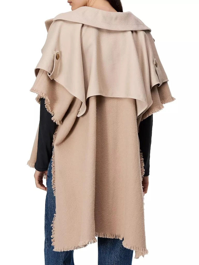 商品Rag & Bone|Trench Wool Poncho,价格¥1856,第3张图片详细描述