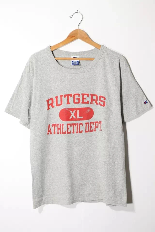 商品CHAMPION|Vintage Champion Rutgers University Athletic Dept T-shirt,价格¥672,第1张图片