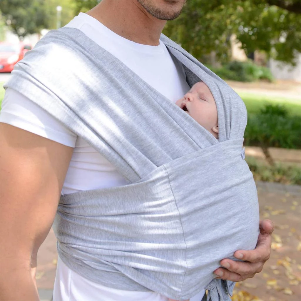 商品The Hut|Dreamgenii SnuggleRoo Baby Carrier - Light Grey,价格¥219,第2张图片详细描述