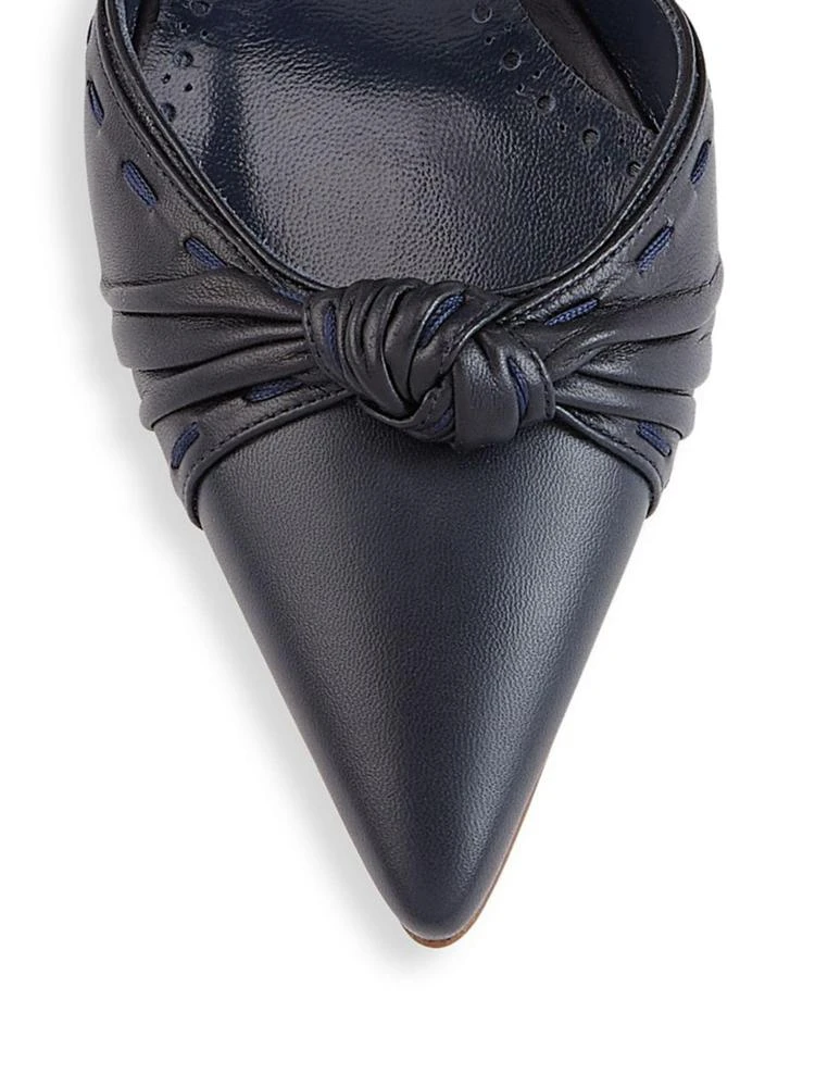 商品Manolo Blahnik|Laucedo Leather d'Orsay Pumps,价格¥2349,第3张图片详细描述