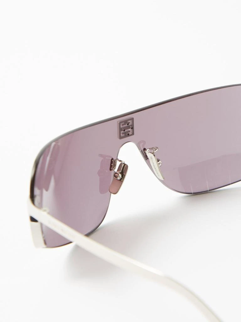 商品Givenchy|4G shield metal sunglasses,价格¥1669,第4张图片详细描述