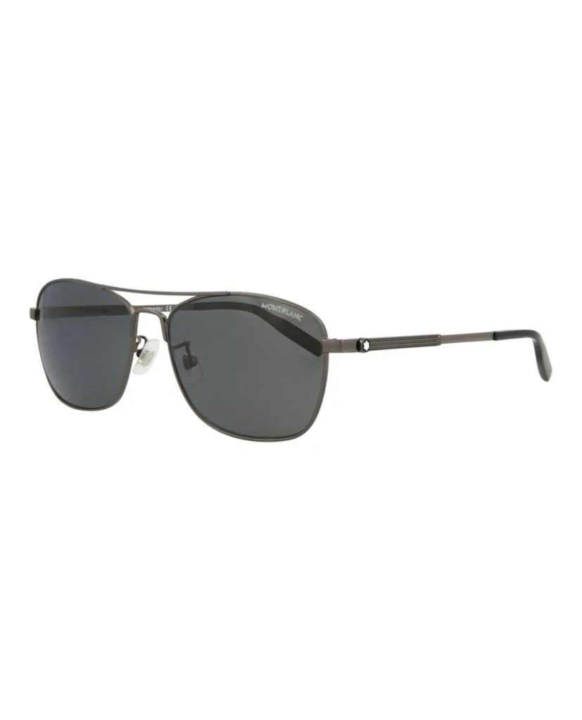 商品MontBlanc|Aviator-Style Metal Sunglasses,价格¥974,第2张图片详细描述