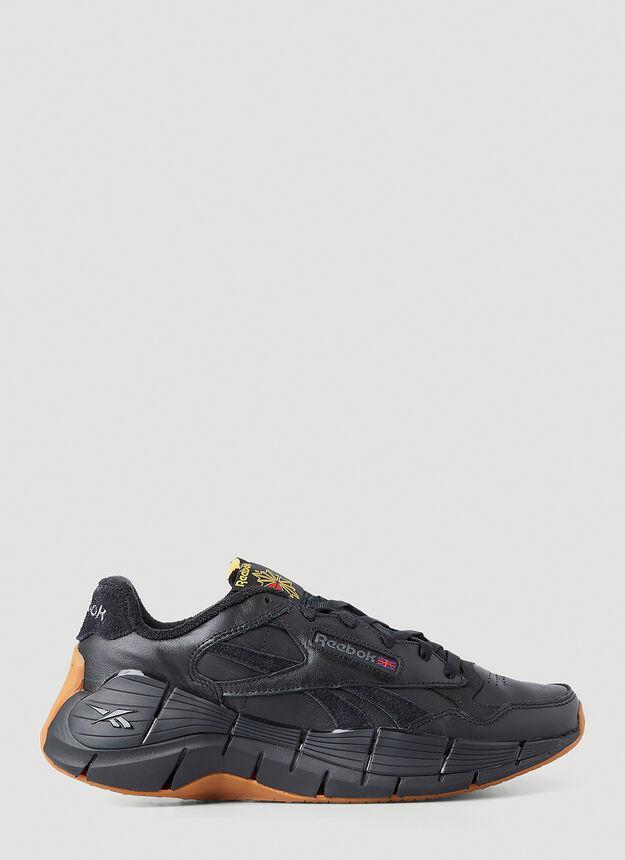 商品Reebok|Zig Kinetica 2.5 Plus LVC43 Sneakers in Black,价格¥622,第1张图片