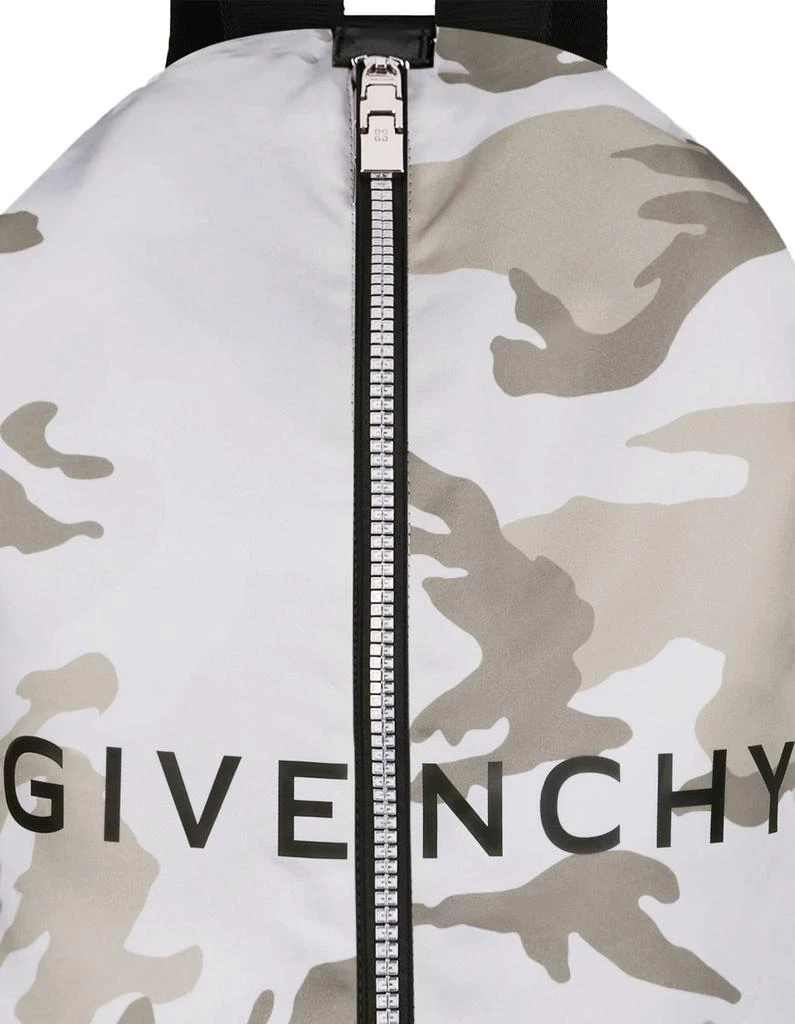 商品Givenchy|Man Adjustable G-zip Nylon Backpack With Camouflage Print,价格¥8885,第3张图片详细描述