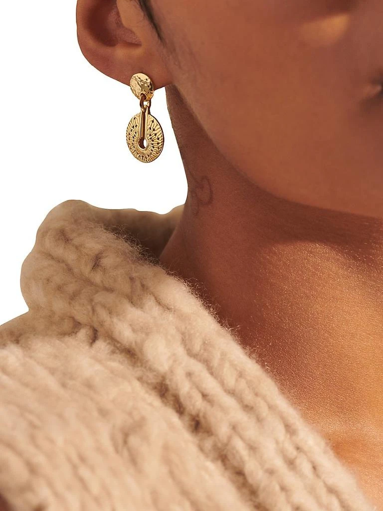 商品John Hardy|Radial 18K Yellow Gold Drop Earrings,价格¥21631,第3张图片详细描述