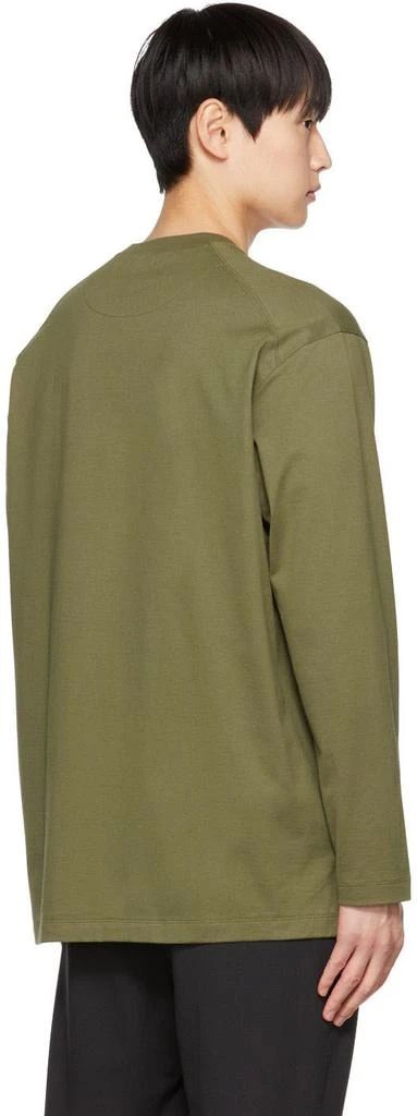 商品Y-3|Green Classic Long Sleeve T-Shirt,价格¥540,第3张图片详细描述
