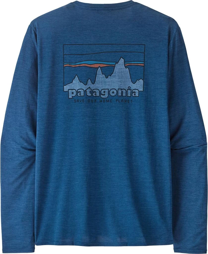 商品Patagonia|Capilene Cool Daily Long Sleeve Graphic T-Shirt - Men's,价格¥494,第2张图片详细描述