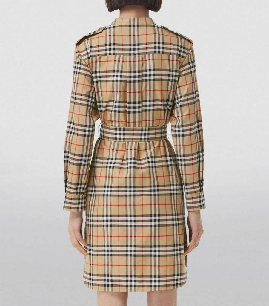 商品Burberry|Vintage Check Shirt Dress,价格¥6945,第3张图片详细描述