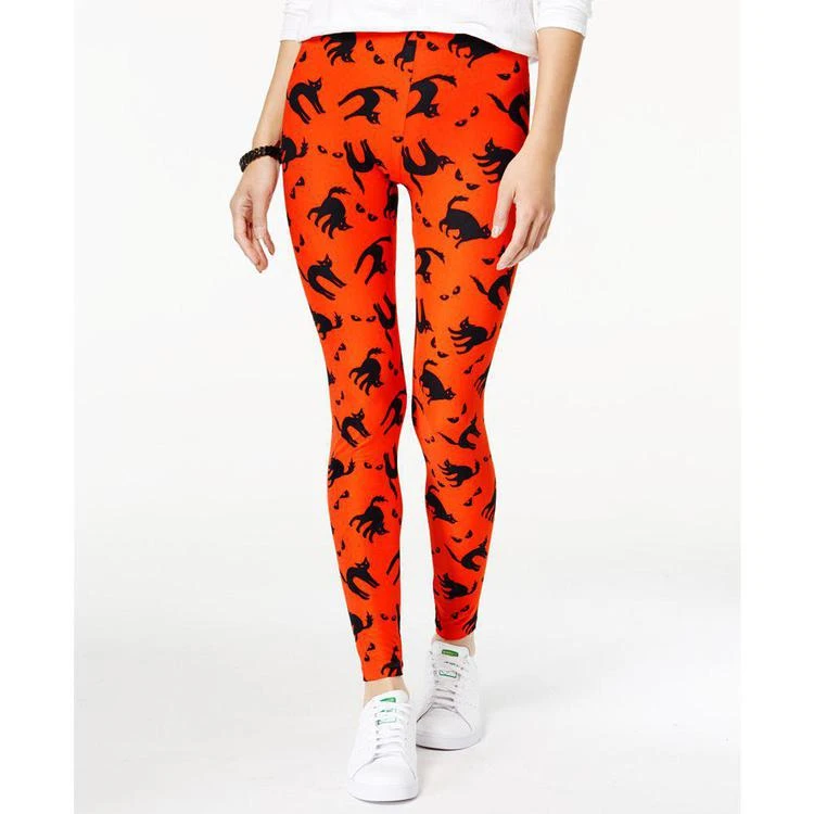 商品Planet Gold|Juniors' Super-Soft Halloween-Print Leggings,价格¥38,第1张图片