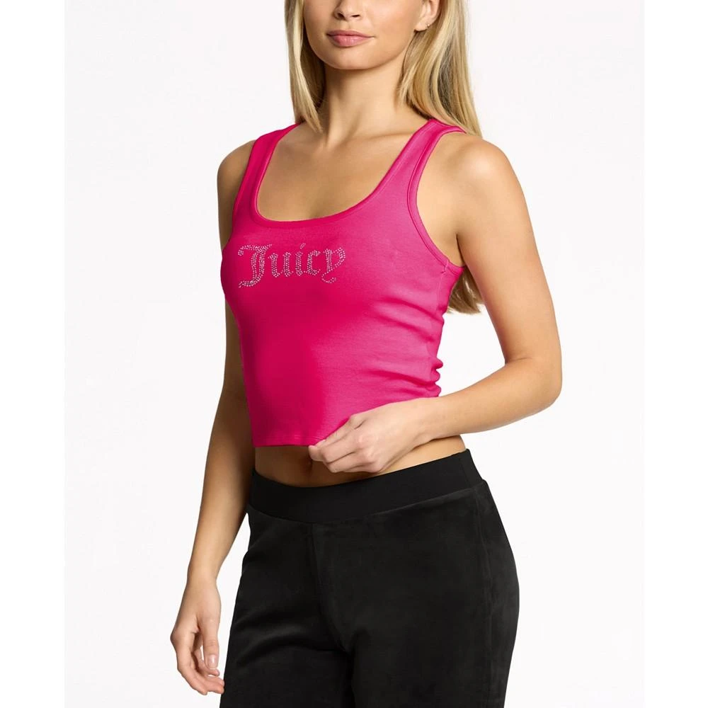 商品Juicy Couture|Women's Cotton Embellished Tank Top,价格¥174,第1张图片