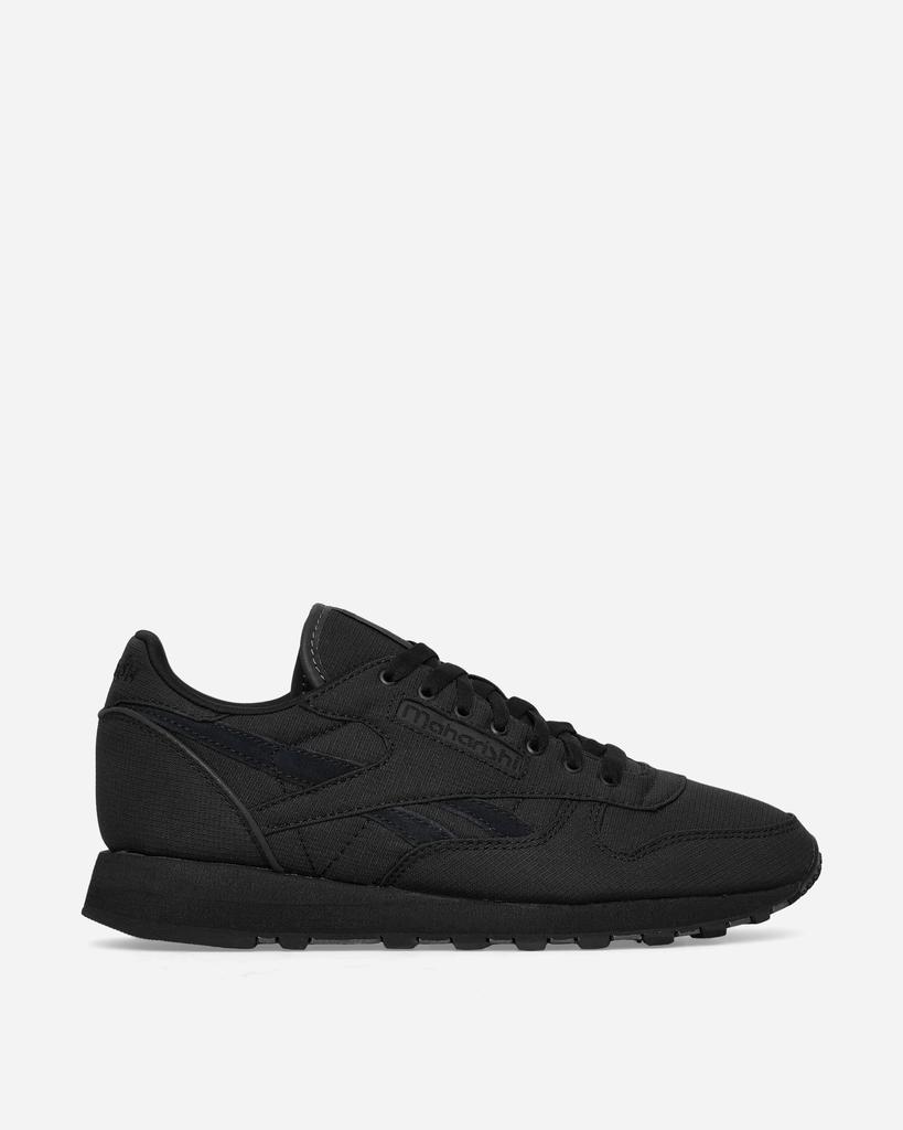 商品Reebok|Maharishi CL Leather Sneakers Black,价格¥1102,第1张图片