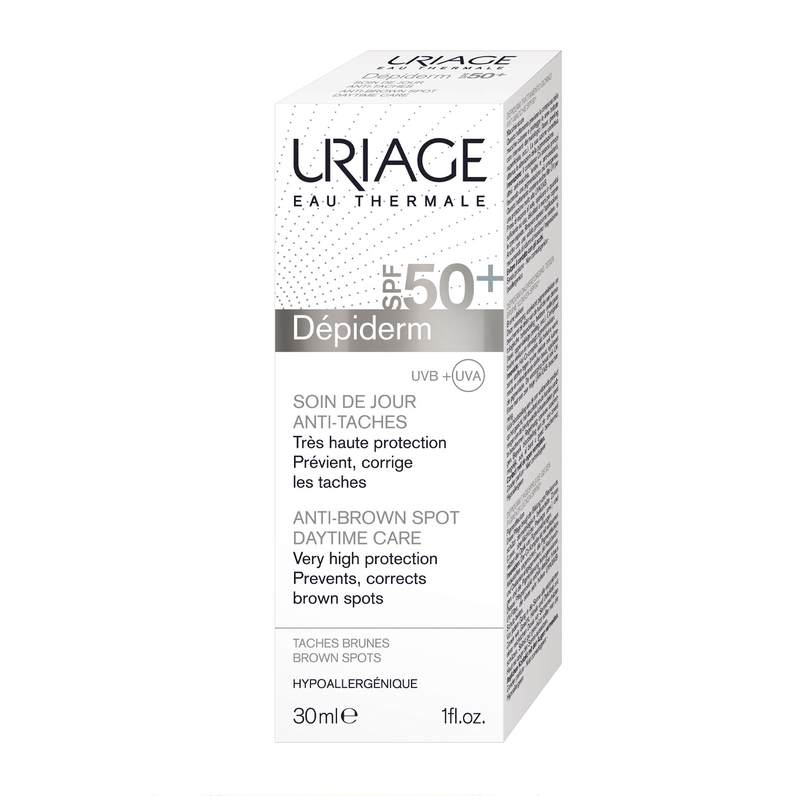 Uriage 依泉 祛斑亮肤修复防晒乳防晒霜SPF50+ 30ml商品第2张图片规格展示