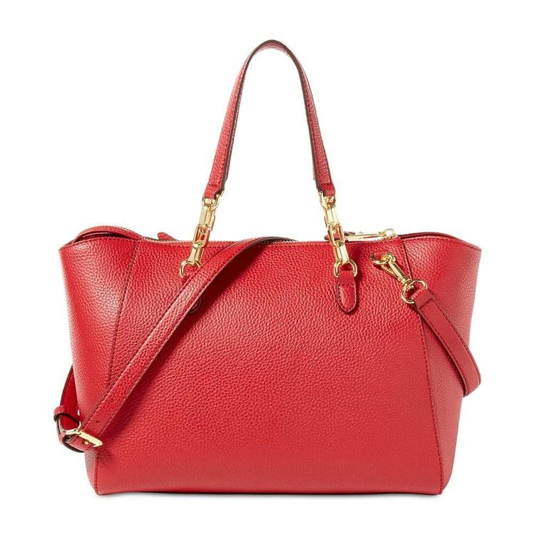 商品Ralph Lauren|Leather Small Stefanie II Satchel,价格¥1102,第5张图片详细描述