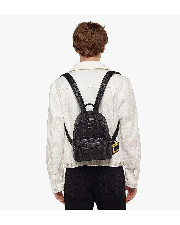商品MCM|Stark Medium Side Studs Backpack,价�格¥7398,第2张图片详细描述