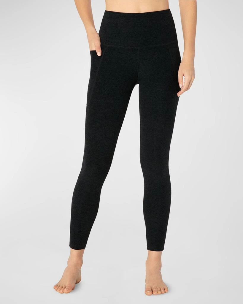 商品Beyond yoga|Out Of Pocket Space Dye High-Waist Mid Leggings,价格¥765,第4张图片详细描述