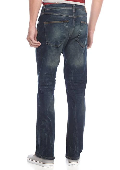 商品TRUE CRAFT|Craft Captain Stretch Straight Leg Jeans,价格¥179,第2张图片详细描述